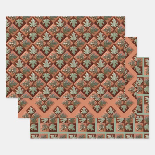 Papier voor onmiddellijke verpakking van 3 vellen (Set)