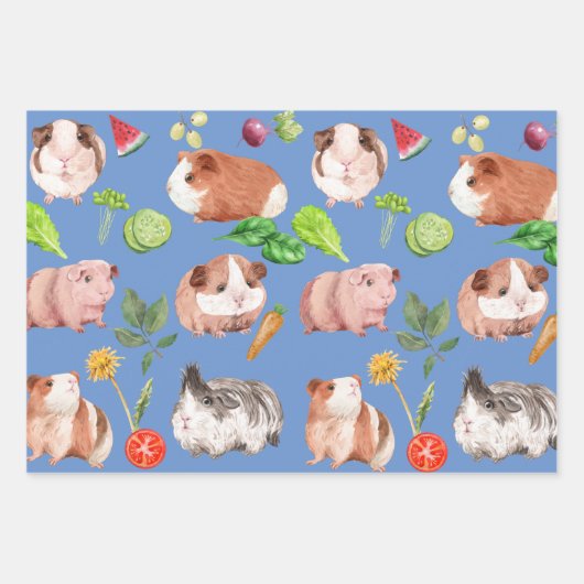 Papier voor onmiddellijke verpakking van cavia's R Inpakpapier Vel (Voorkant 2)