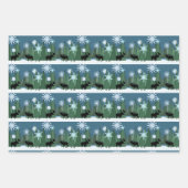 Papier voor onmiddellijke verpakking van "Moose an Inpakpapier Vel (Voorkant)