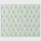 Papier voor onmiddellijke verpakking van panda en  (Vlak)