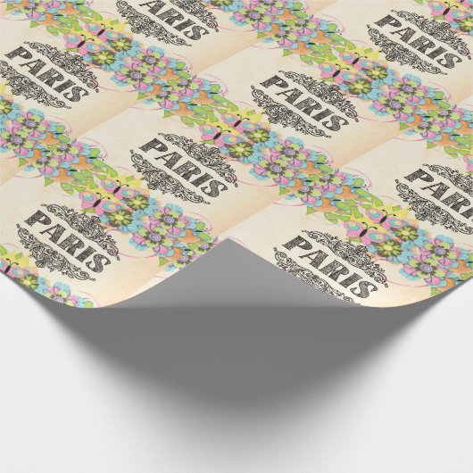 Papier voor onmiddellijke verpakking van Parijs (Hoek)