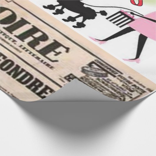 Papier voor onmiddellijke verpakking van Parijs (Hoek)