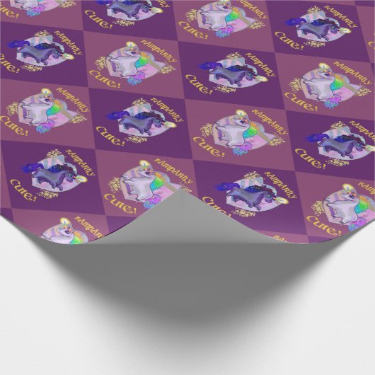 Papier voor onmiddellijke verpakking van Unicorn (Hoek)