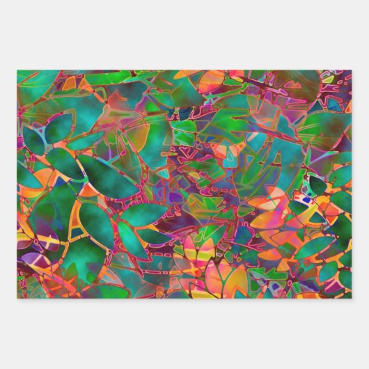 Papier voor onmiddellijke verpakking Vast Glas in  Inpakpapier Vel (Voorkant)