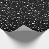 papier voor onmiddellijke verpakking zwarte en wit (Hoek)