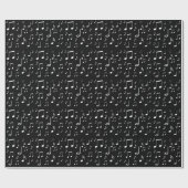 papier voor onmiddellijke verpakking zwarte en wit (Vlak)