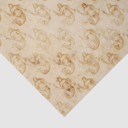 Papier voor  ontkoppeling van gesmolten zeemeermin (Detail)