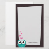 Papier voor opiniepeiling en liefdesharten (Voorkant / Achterkant)