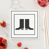 Papier voor opstartdoeleinden servet