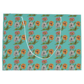 Papier voor opvulling met grote cadeau Groot Cadeauzakje (Achterkant)