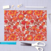 Papier voor oranje vuurpatroon (Craft)