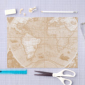 Papier voor oude Wereldkaart (Craft)