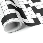 Papier voor overvulling met kruiswoordpuzzels (Rol Hoek)