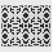 Papier voor overvulling met kruiswoordpuzzels (Vlak)