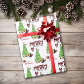 Papier voor overvulling met zwarte kat, vogel en k