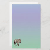 Papier voor paardenbanketbakkerij, pony (Voorkant / Achterkant)