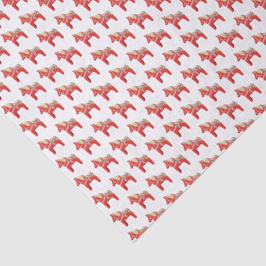 Papier voor paardenweefsel van Dala (Detail)