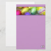 Papier voor paaskleuren (Lavender) (Voorkant / Achterkant)