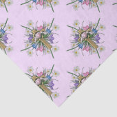 Papier voor paaskruis- en bloemenpatroon (Detail)