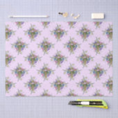 Papier voor paaskruis- en bloemenpatroon (Craft)