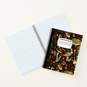 Papier voor paddenstoel Spiral Samenstelling Notitieboek