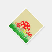 Papier voor paddenstoelen servetten (Hoek)
