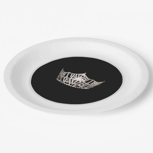 Papier voor pageantengewassen Bord (Gekanteld)