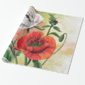 Papier voor papaver (Uitgerold)