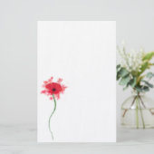 Papier voor papaver (Staand voorkant)