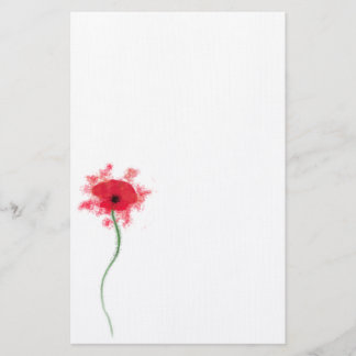 Papier voor papaver