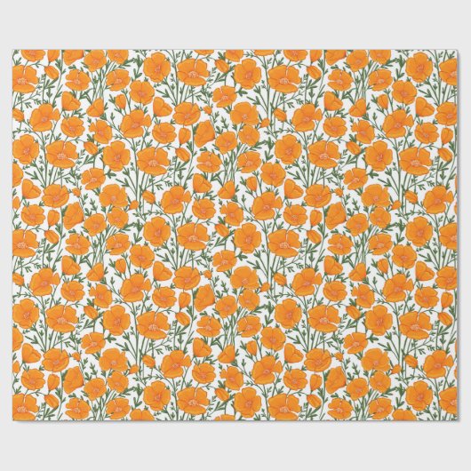 Papier voor papavervulling van Californië (Vlak)