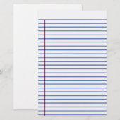 papier voor papier (Voorkant / Achterkant)