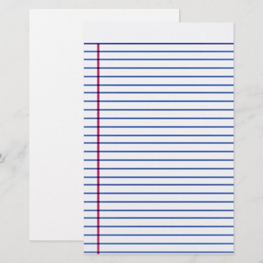 papier voor papier (Voorkant / Achterkant)