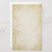 Papier voor  papier met aderige Floral (Voorkant / Achterkant)