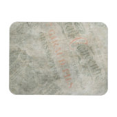 Papier voor  papier — Parisiaans reclameinkend Magneet (Horizontaal)