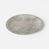 Papier voor  papier — Parisiaans reclameinkend Papieren Bordje (Gekanteld)