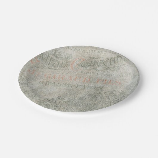 Papier voor papier — Parisiaans reclameinkend Papieren Bordje