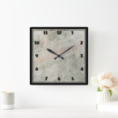 Papier voor papier — Parisiaans reclameinkend Vierkante Klok (Huis)