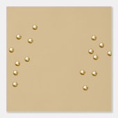 Papier voor parels van goud behang (Voorkant)