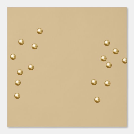 Papier voor parels van goud behang (Voorkant)