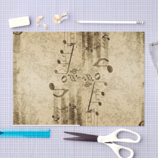  papier voor parkpapier voor muzieknoten (Craft)