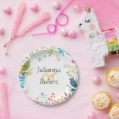 Papier voor pasta's borden papieren bordje (Feest)