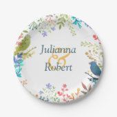 Papier voor pasta's borden papieren bordje (Voorkant)