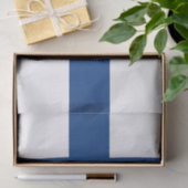 Papier voor patriottisch weefsel met Finse vlag (Geschenk)