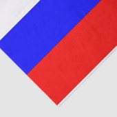 Papier voor patriottisch weefsel met Russische vla (Detail)