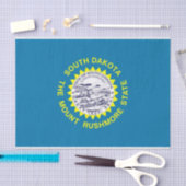 Papier voor patriottisch weefsel met vlag South Da (Craft)