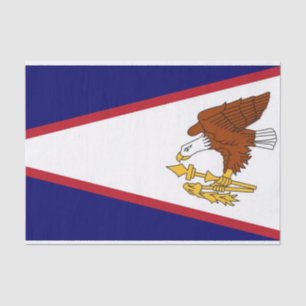 Papier voor patriottisch weefsel met vlag van Amer