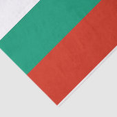 Papier voor patriottisch weefsel met vlag van Bulg (Detail)
