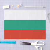 Papier voor patriottisch weefsel met vlag van Bulg (Craft)