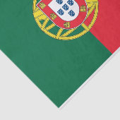 Papier voor patriottisch weefsel met vlag van Port (Detail)